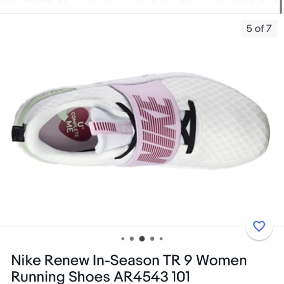 Nike Renew In-Season TR 9 Women Running Shoes AR4543 101 - Picture 6 of 12